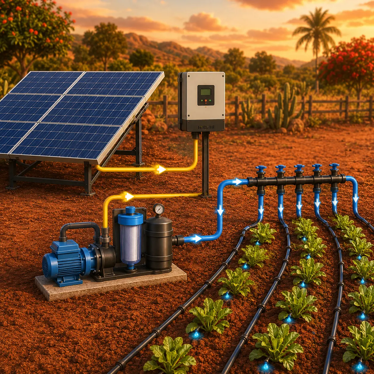 Sistema de recirculación y filtración solar de piscinas